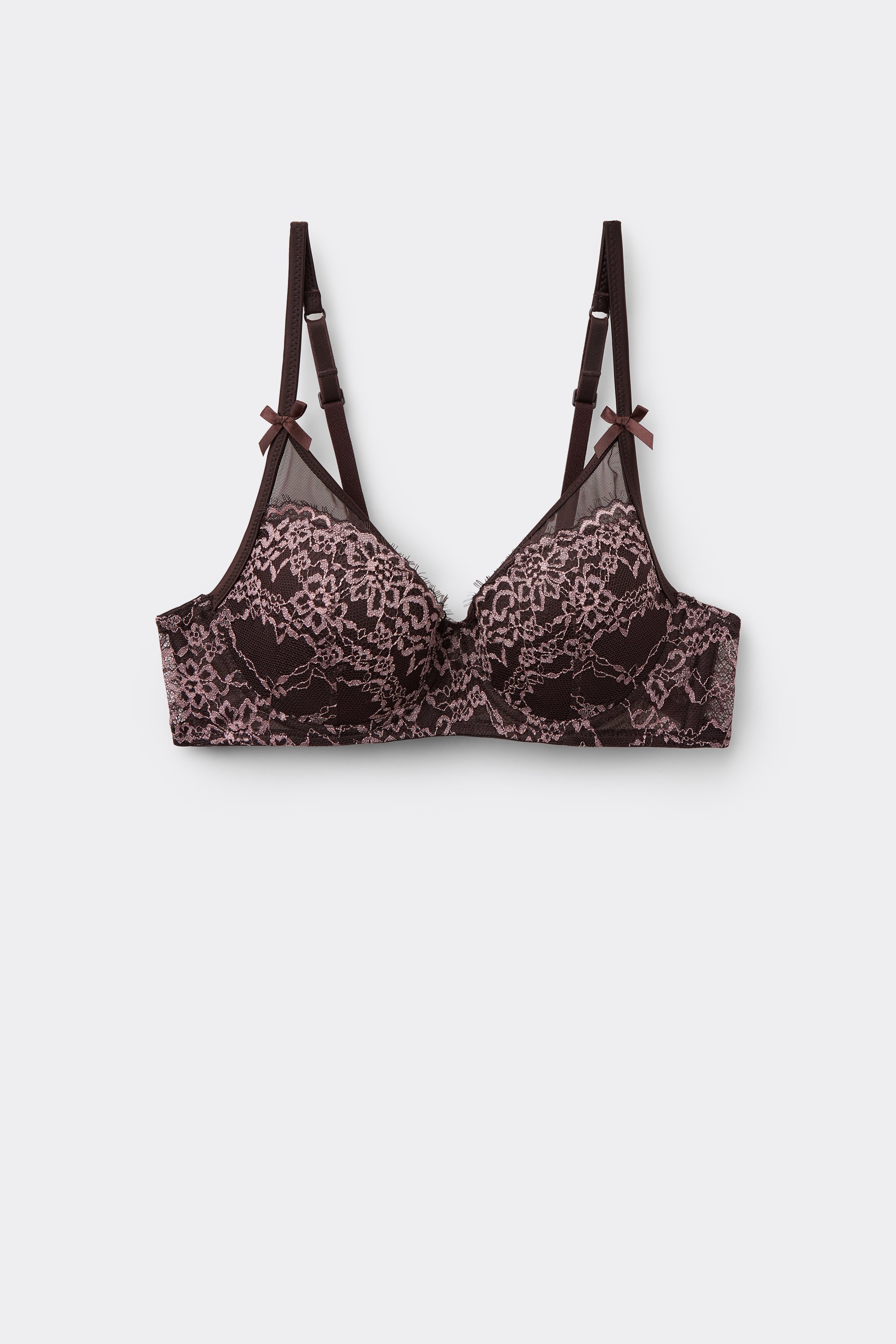 Wien Midnight Bloom Lightly Padded Balconette Bra