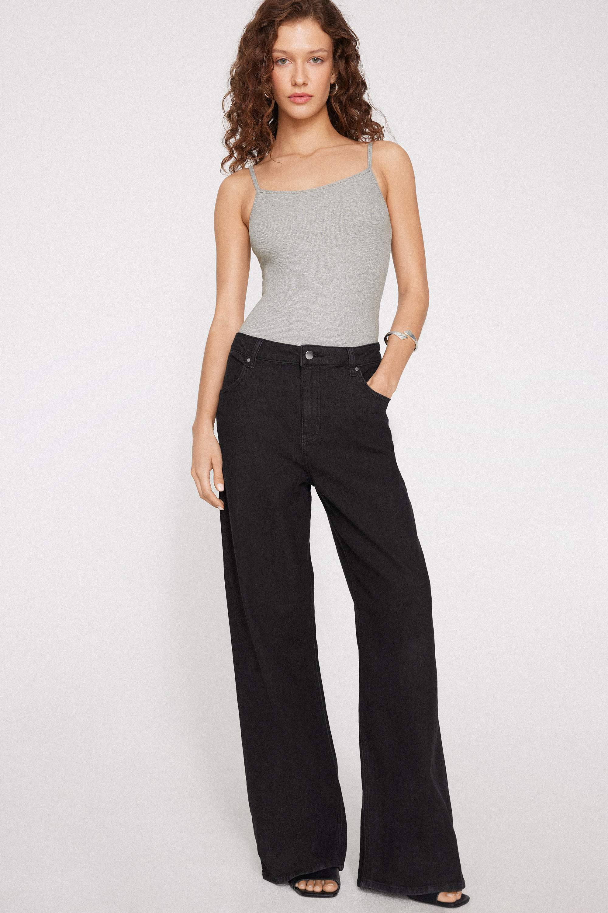 Body Spalline Sottili Costine Cotton Cutie