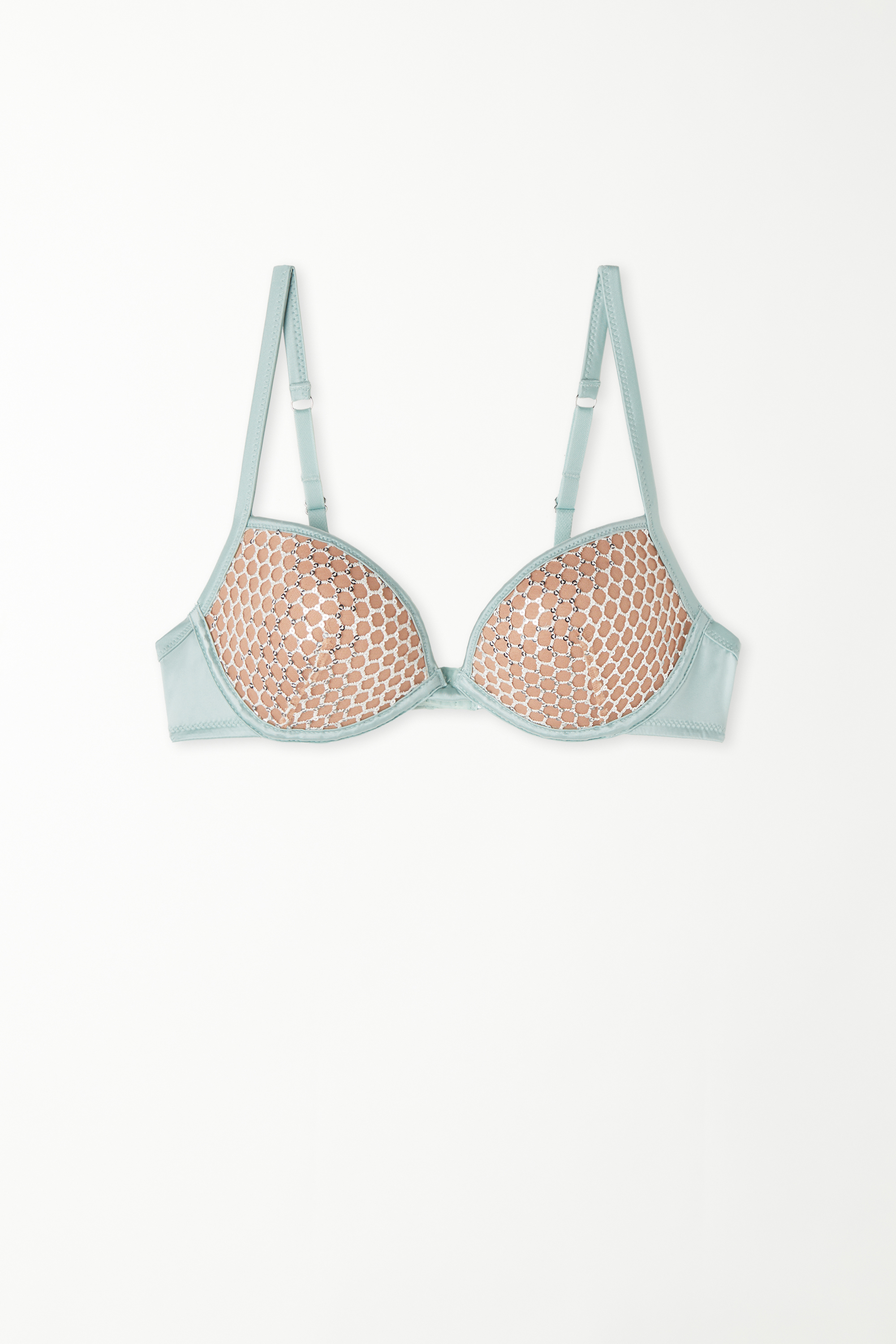 Sequin Net Moscow Push-Up Bra