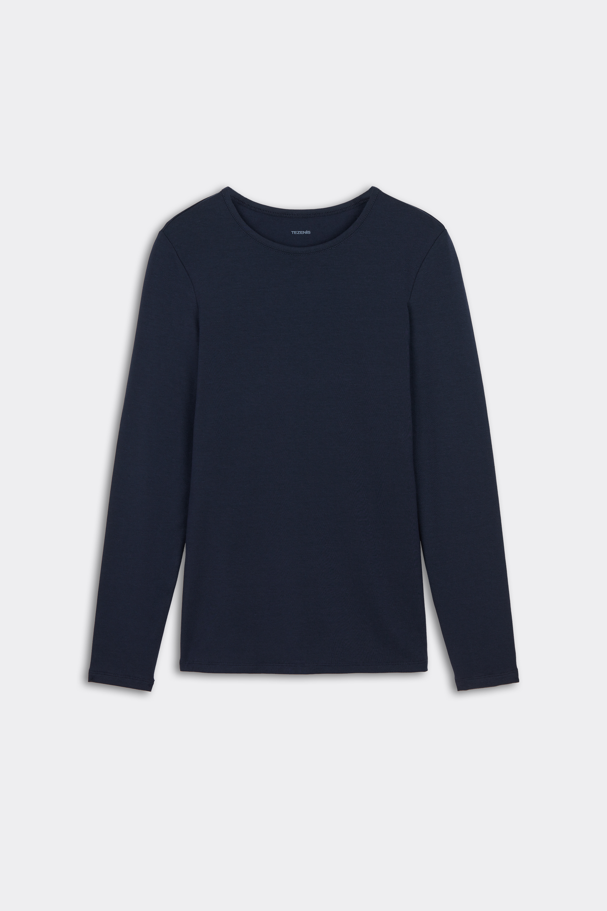 Cotton and Thermal Modal Rounded Neck Top
