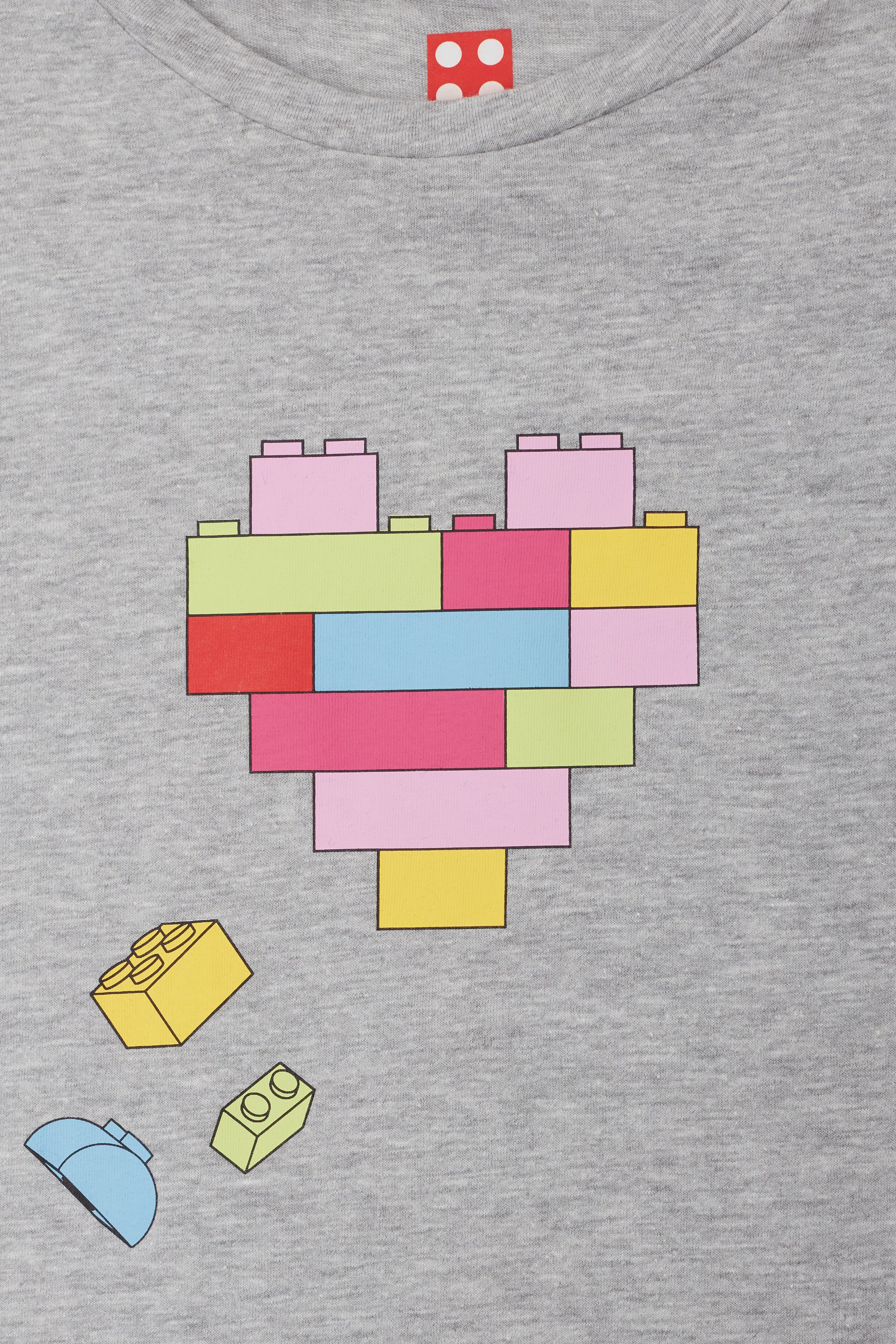 Pigiama Lungo Bimba in Cotone Stampa Lego