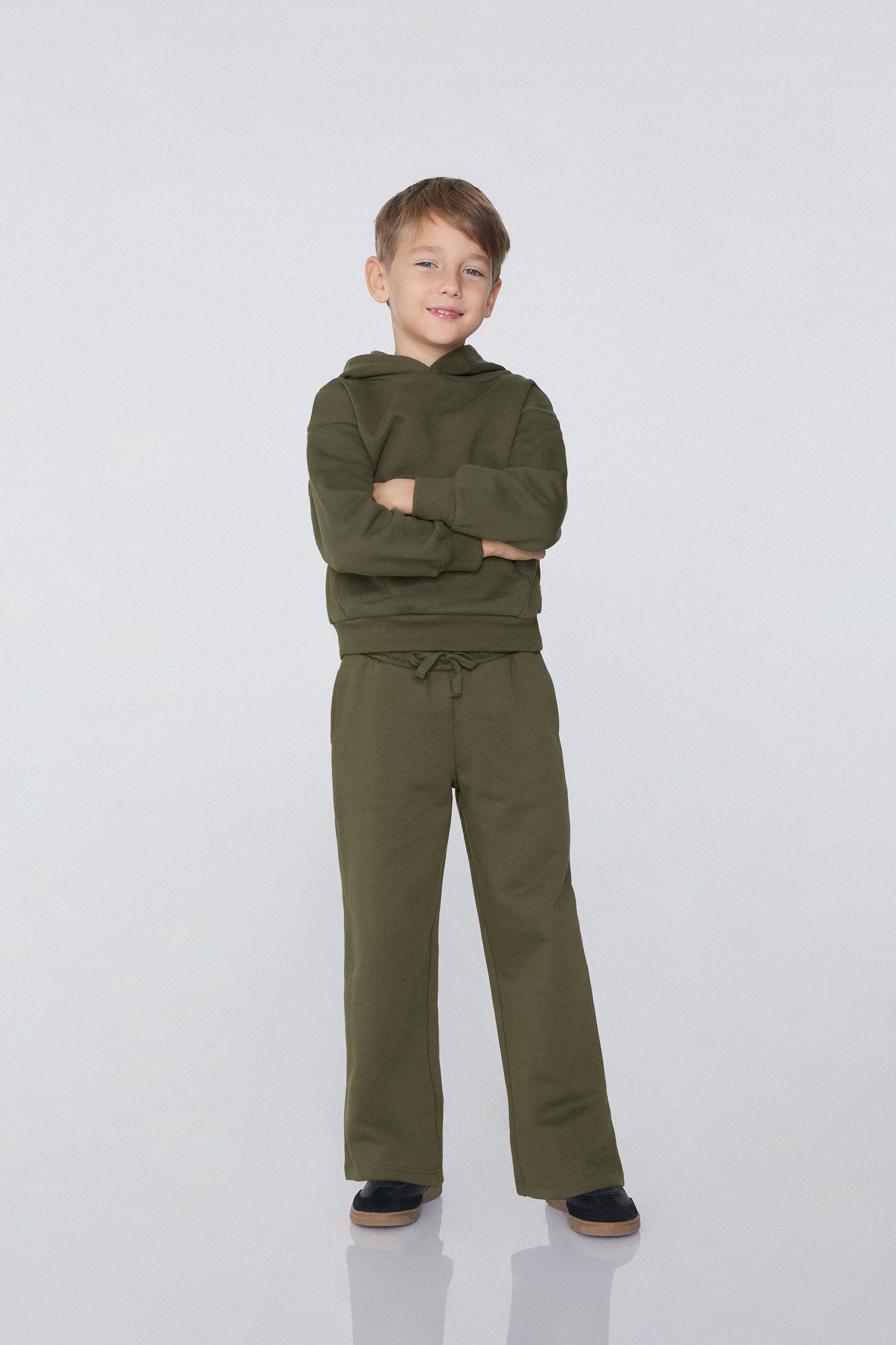 Pantalón Largo de Felpa Gruesa para Niño