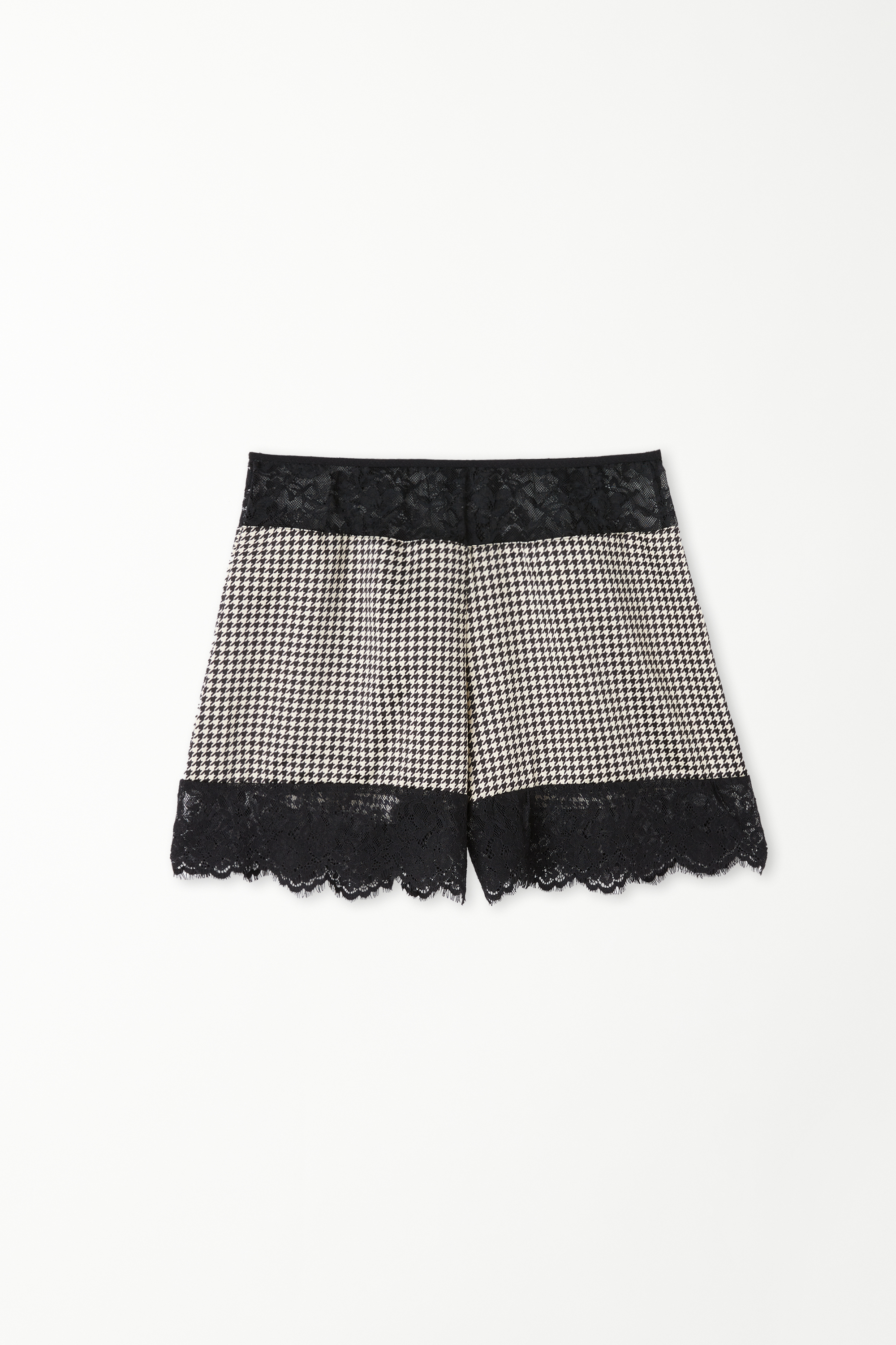 Roses Houndstooth Shorts
