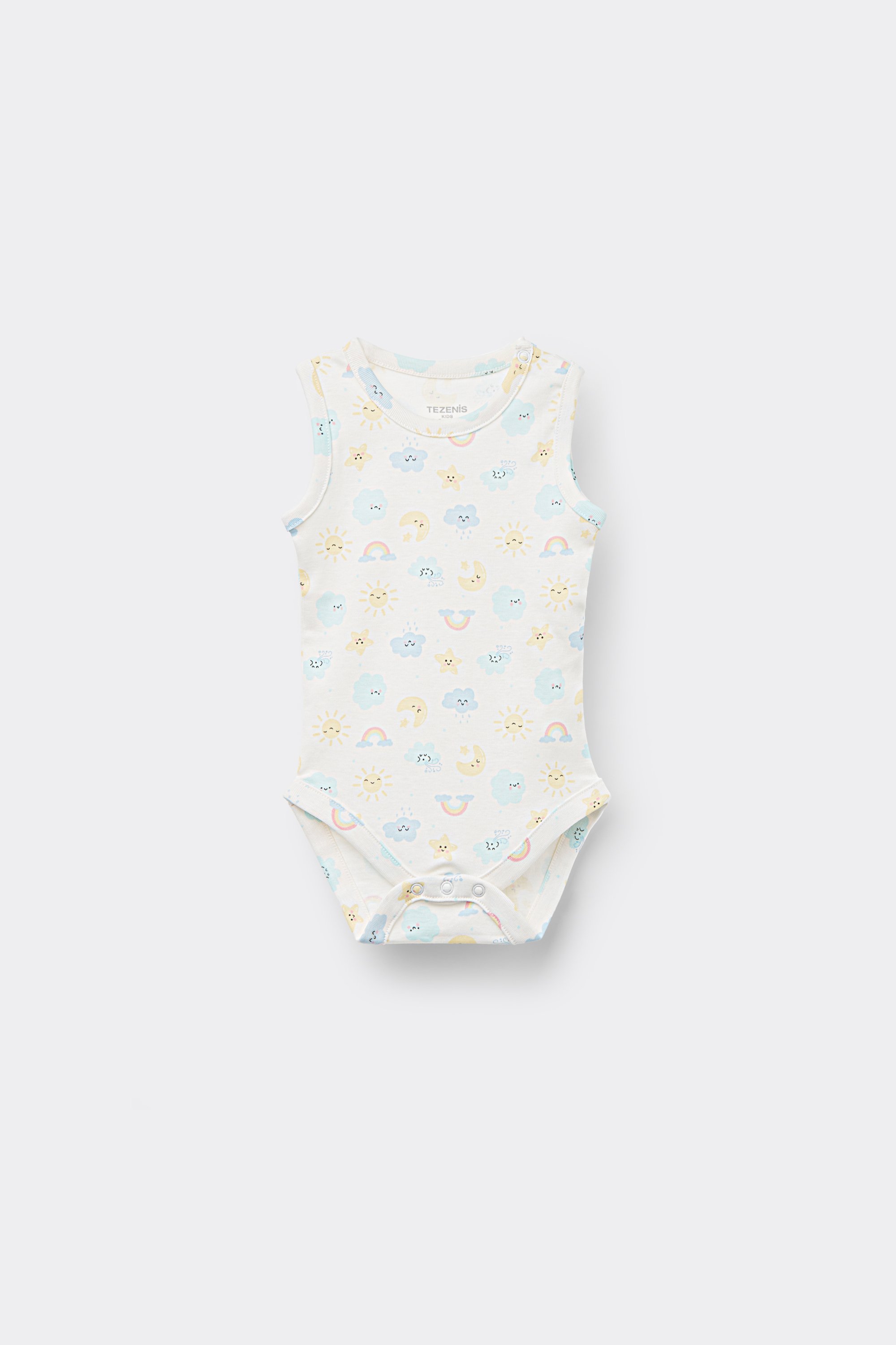Body Bebè Spalla Larga in 100% Cotone  Stampato