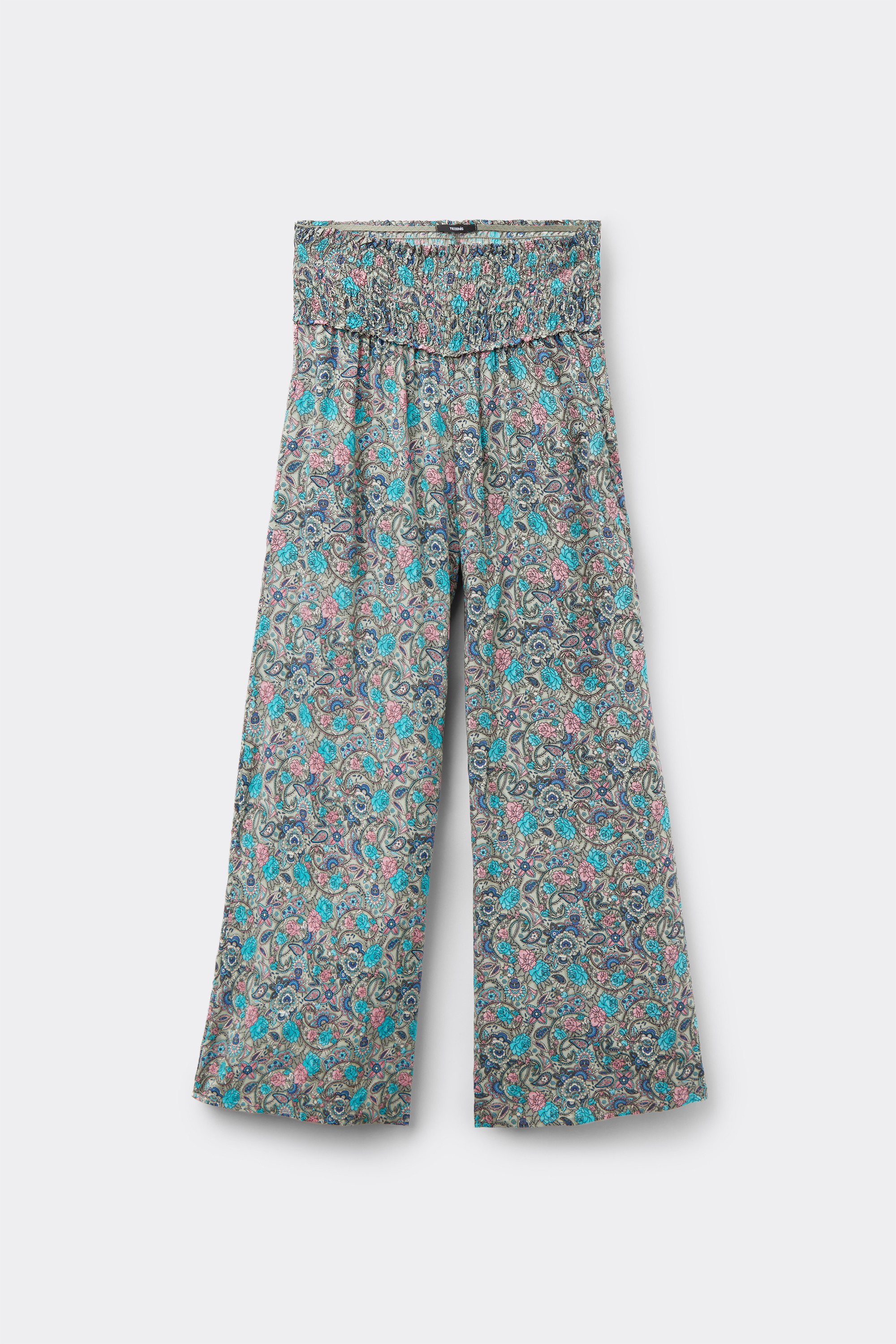 Jupe-culotte en Toile Broderie Smock