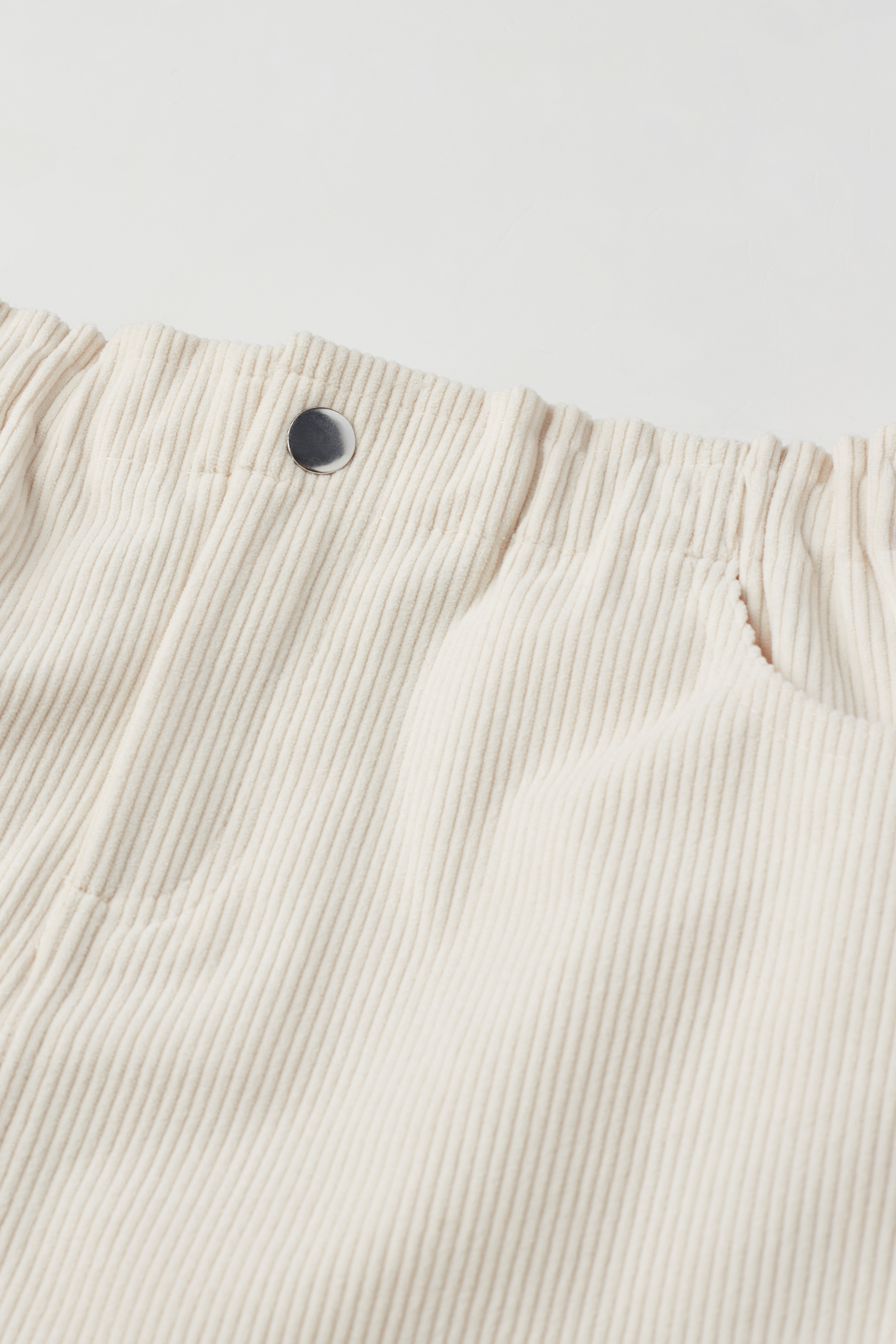 Girls’ Ribbed Velvet Mini Skirt