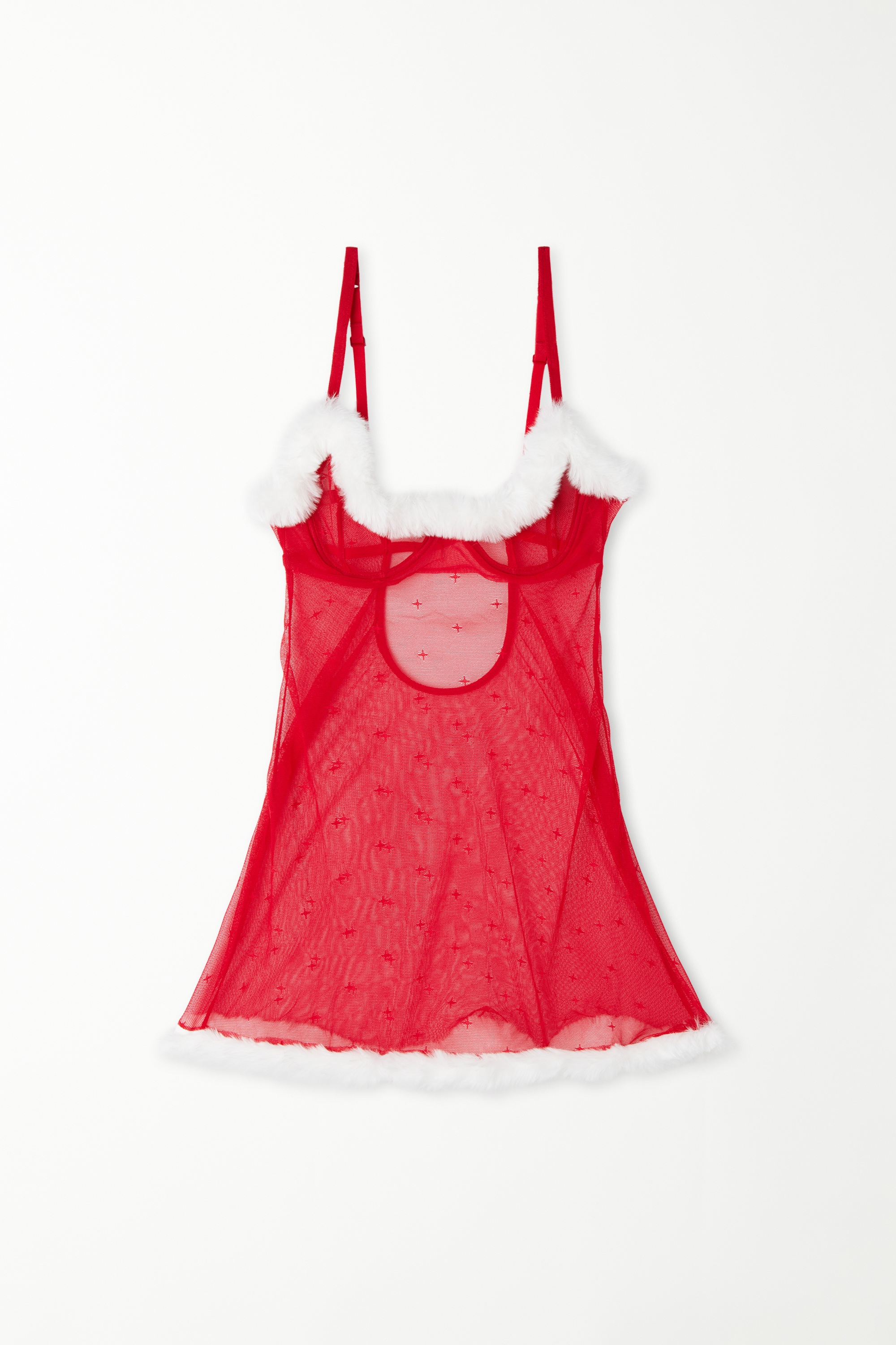 Babydoll Balconette Santa Baby