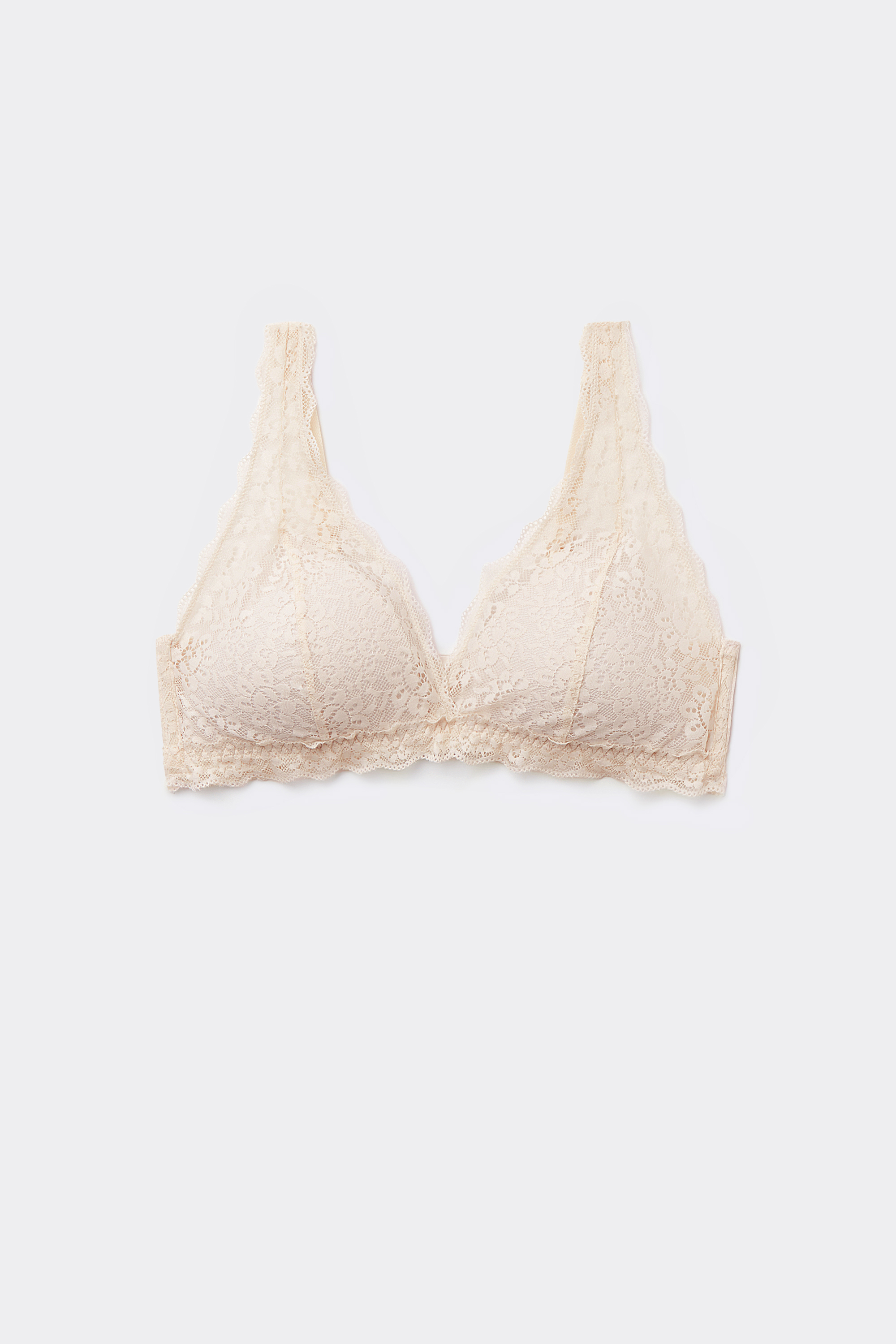 Triangel-BH Havana aus recycelter Spitze