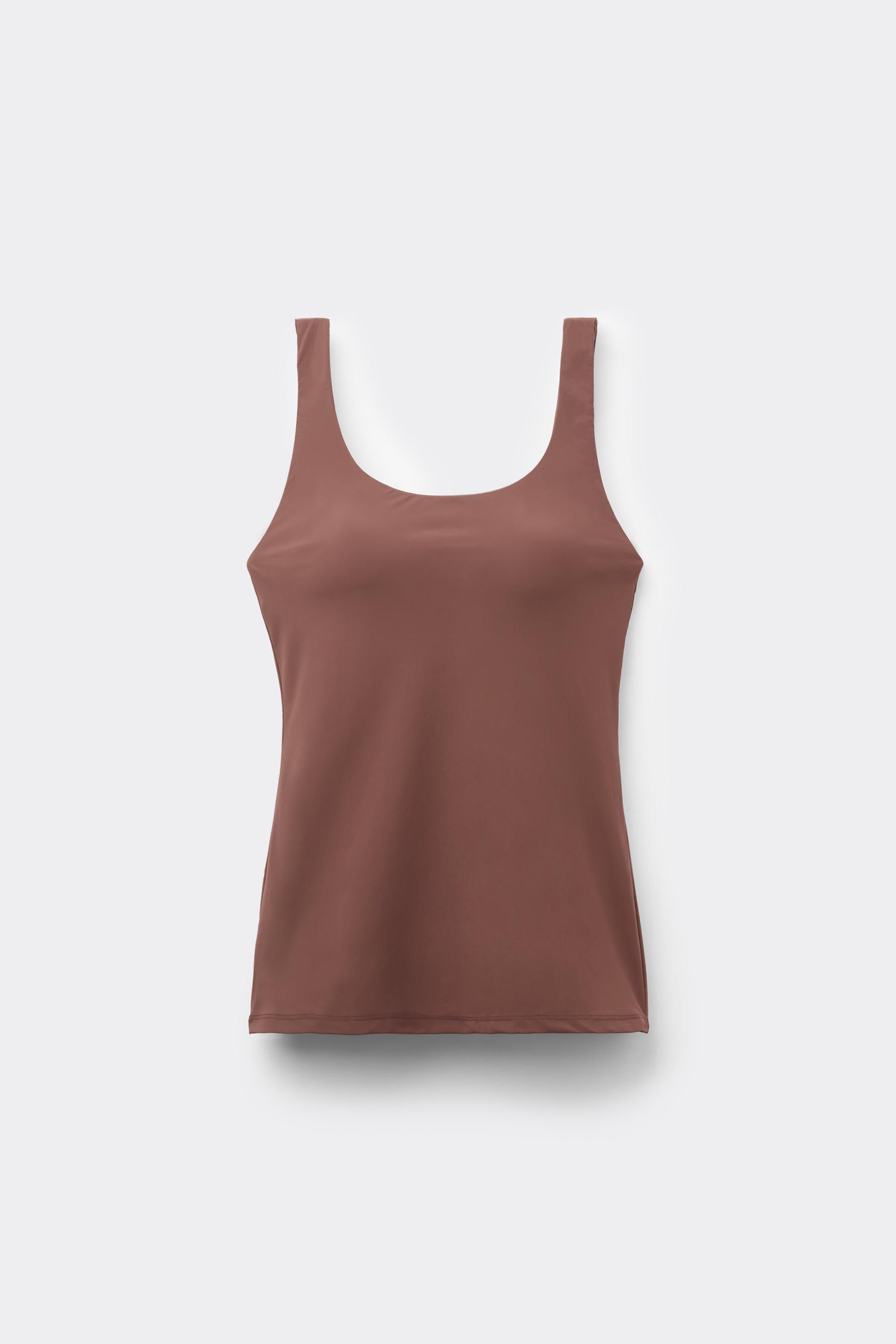 Top Alças Largas Natural Lifting 2 em 1