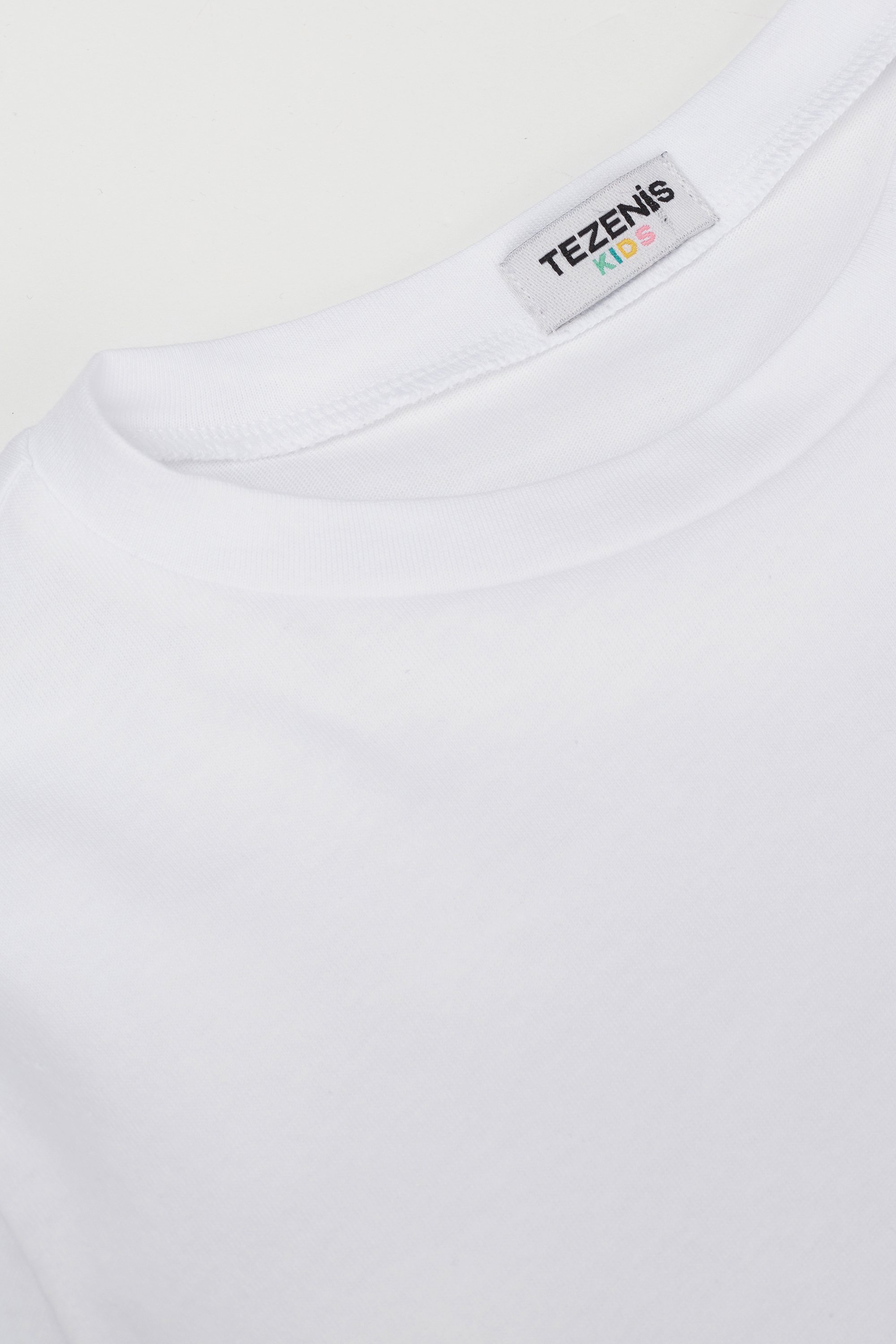 T-shirt Coton Ras-du-cou Poche Garçon