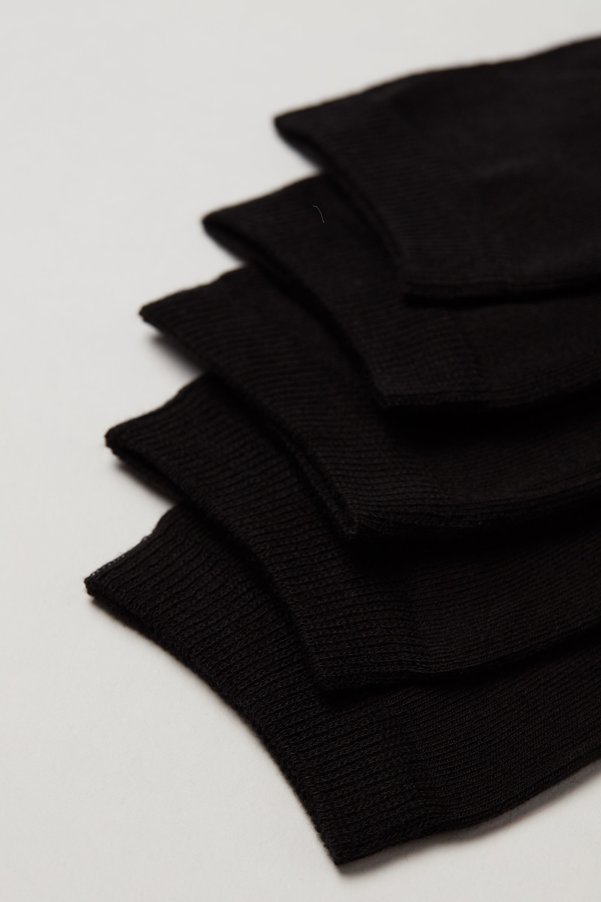 5 Pares de Calcetines Cortos de Algodón