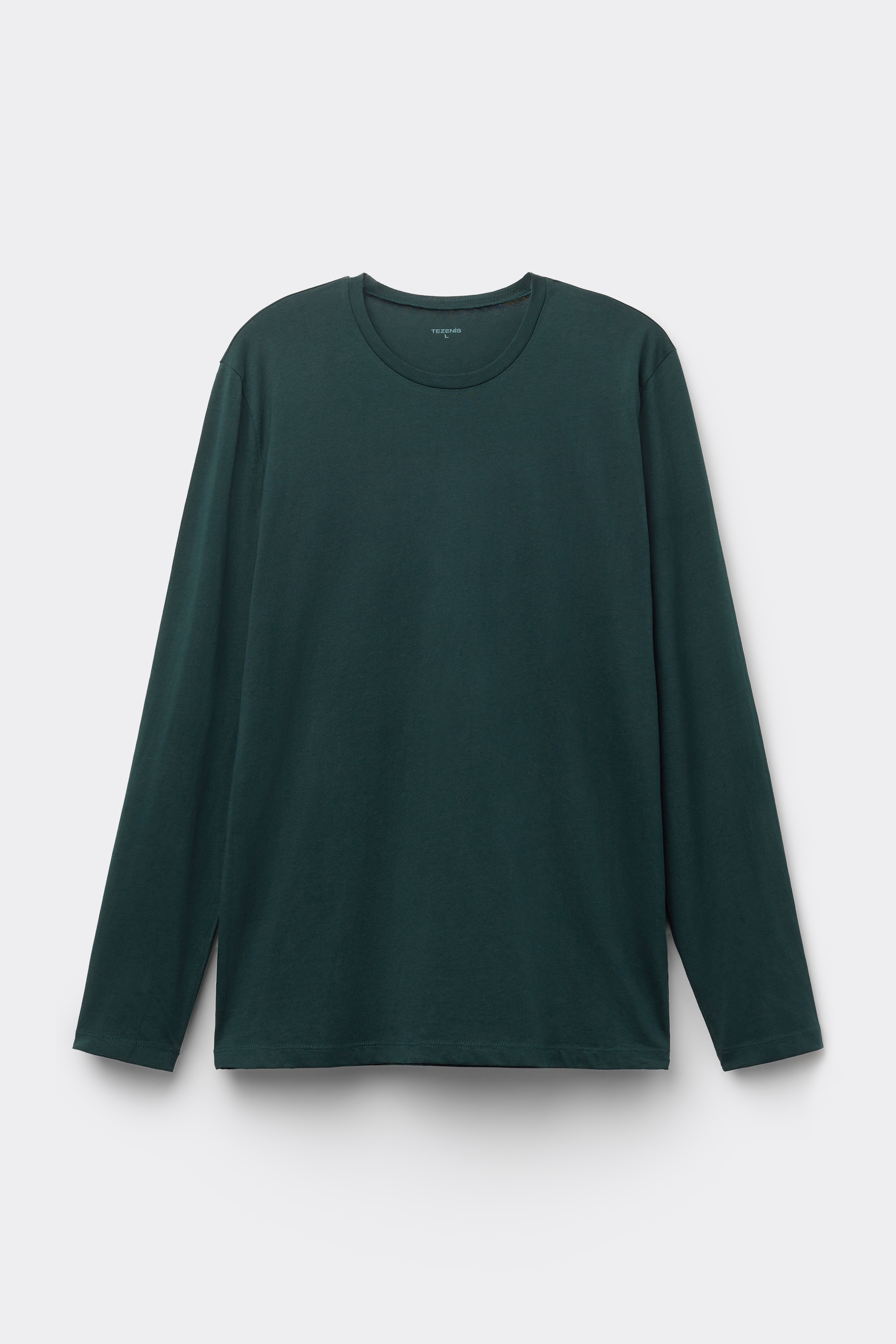 Maglia 100% Cotone Girocollo Manica Lunga