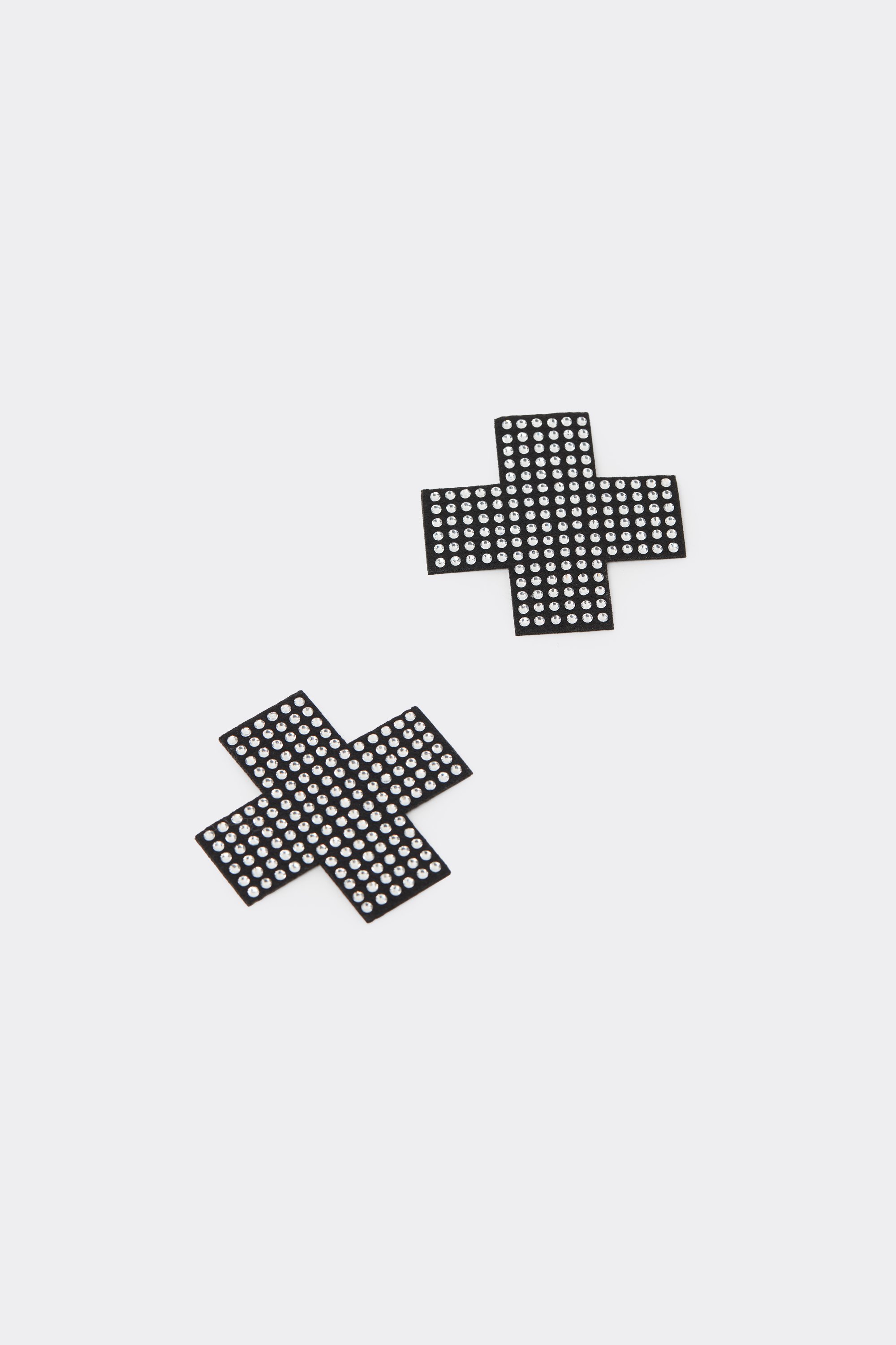 Tapa-Mamilos Cruz Strass