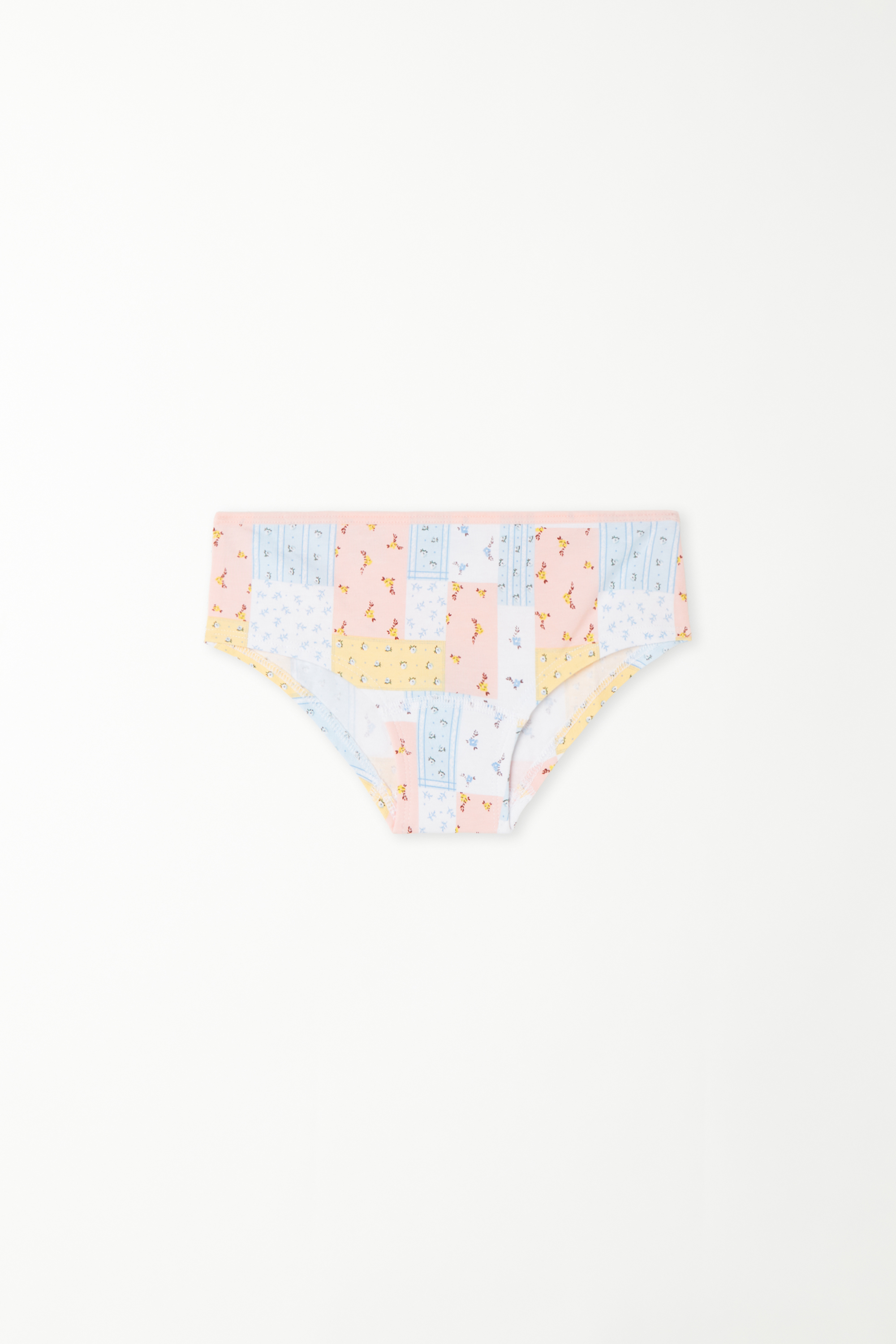 Girls’ Basic Printed Cotton French Knickers