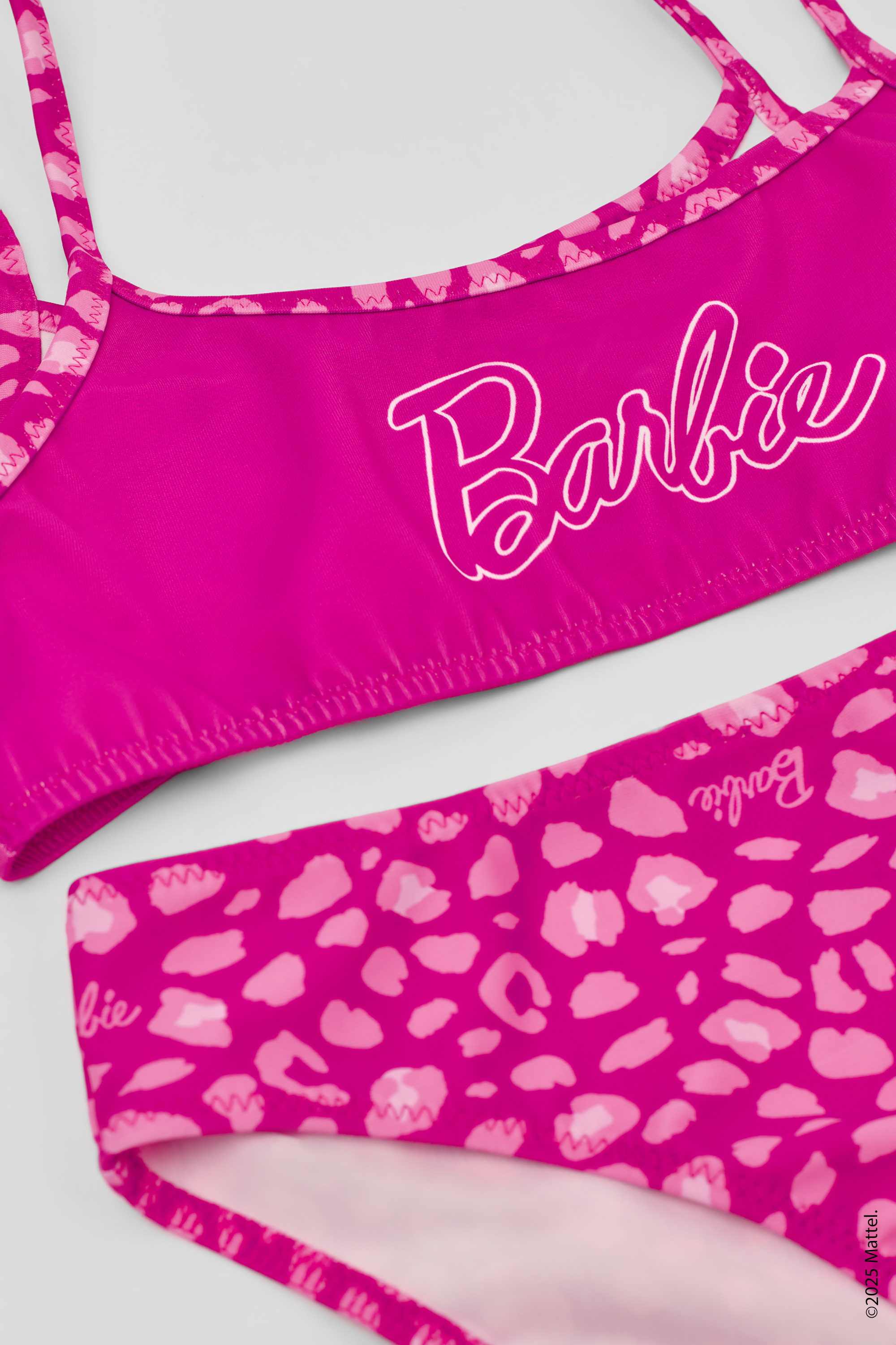 Haut de Maillot Brassière avec Bas Barbie Fille