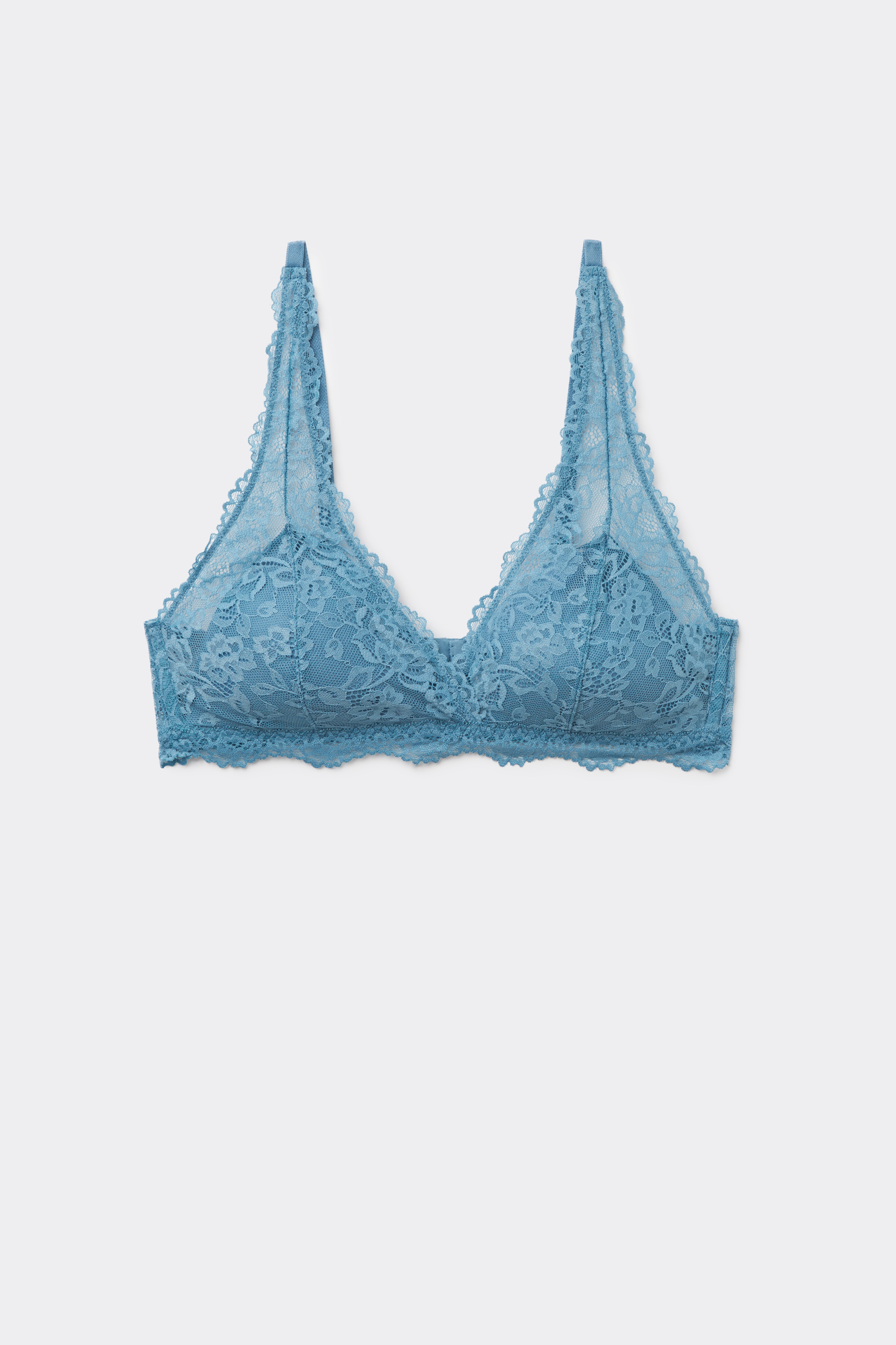 Triangel-BH Havana aus recycelter Spitze