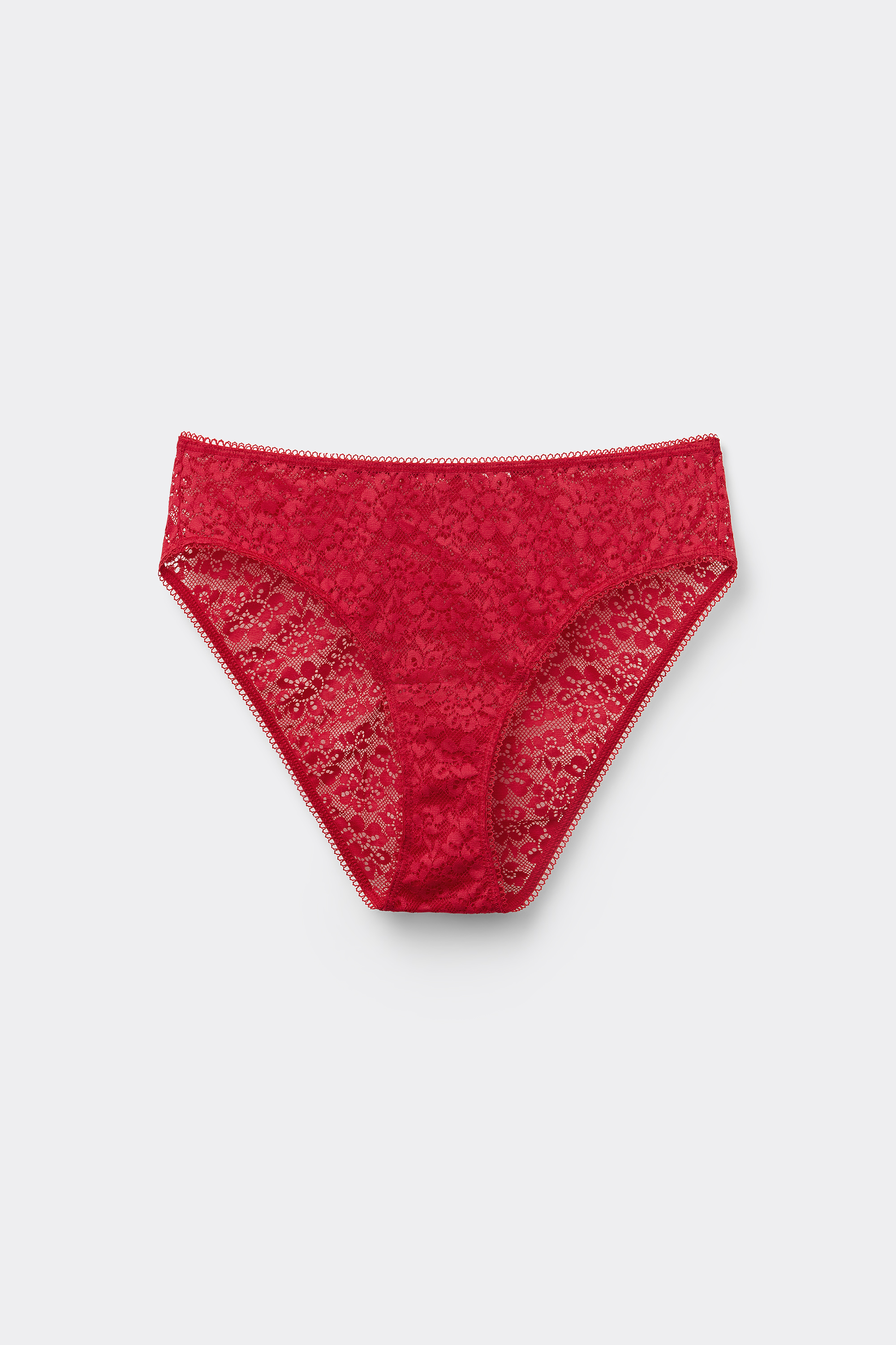 Slip Sgambato in Pizzo Riciclato