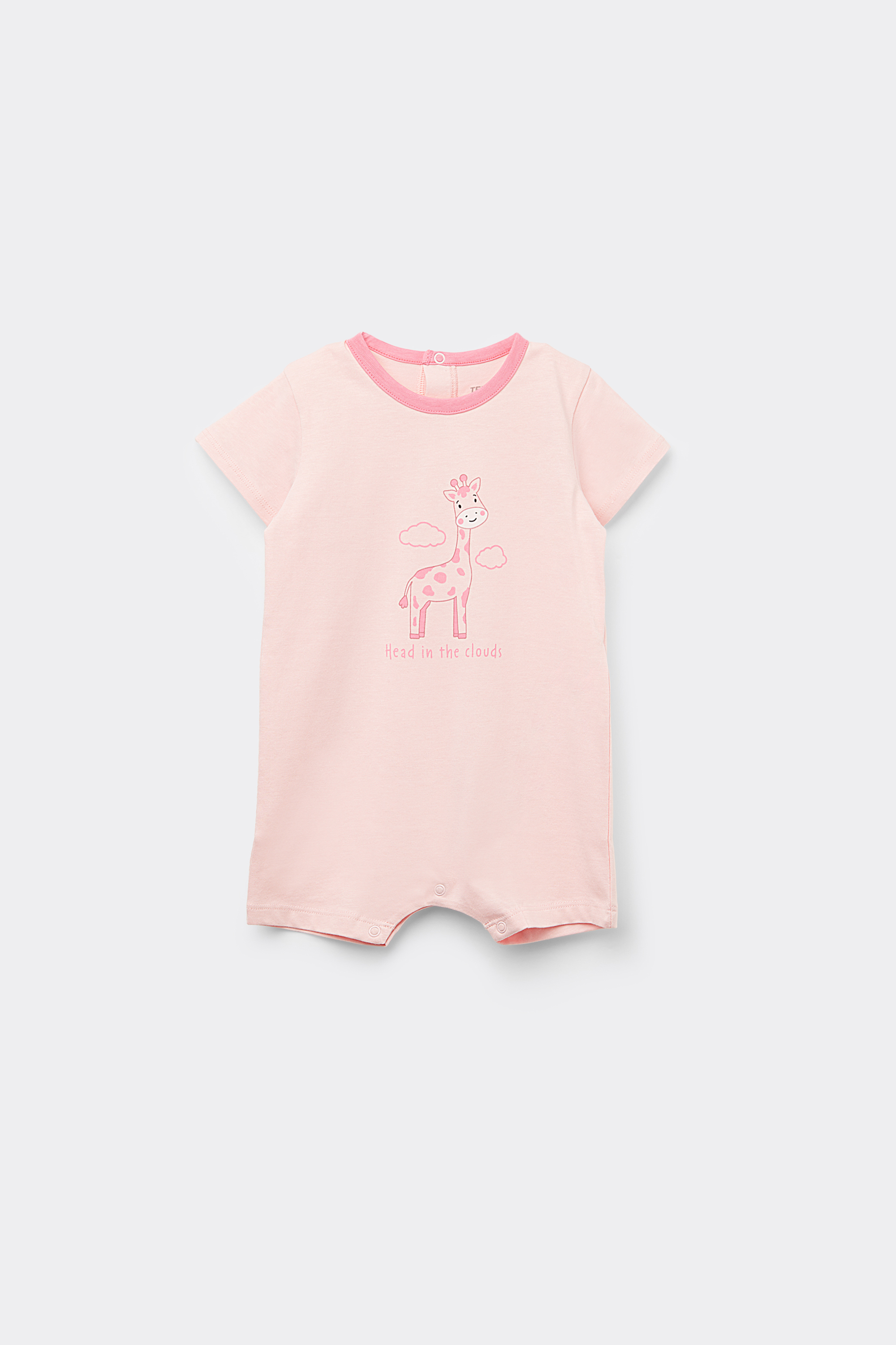 Baby Short Sleeve Short Cotton Onesie