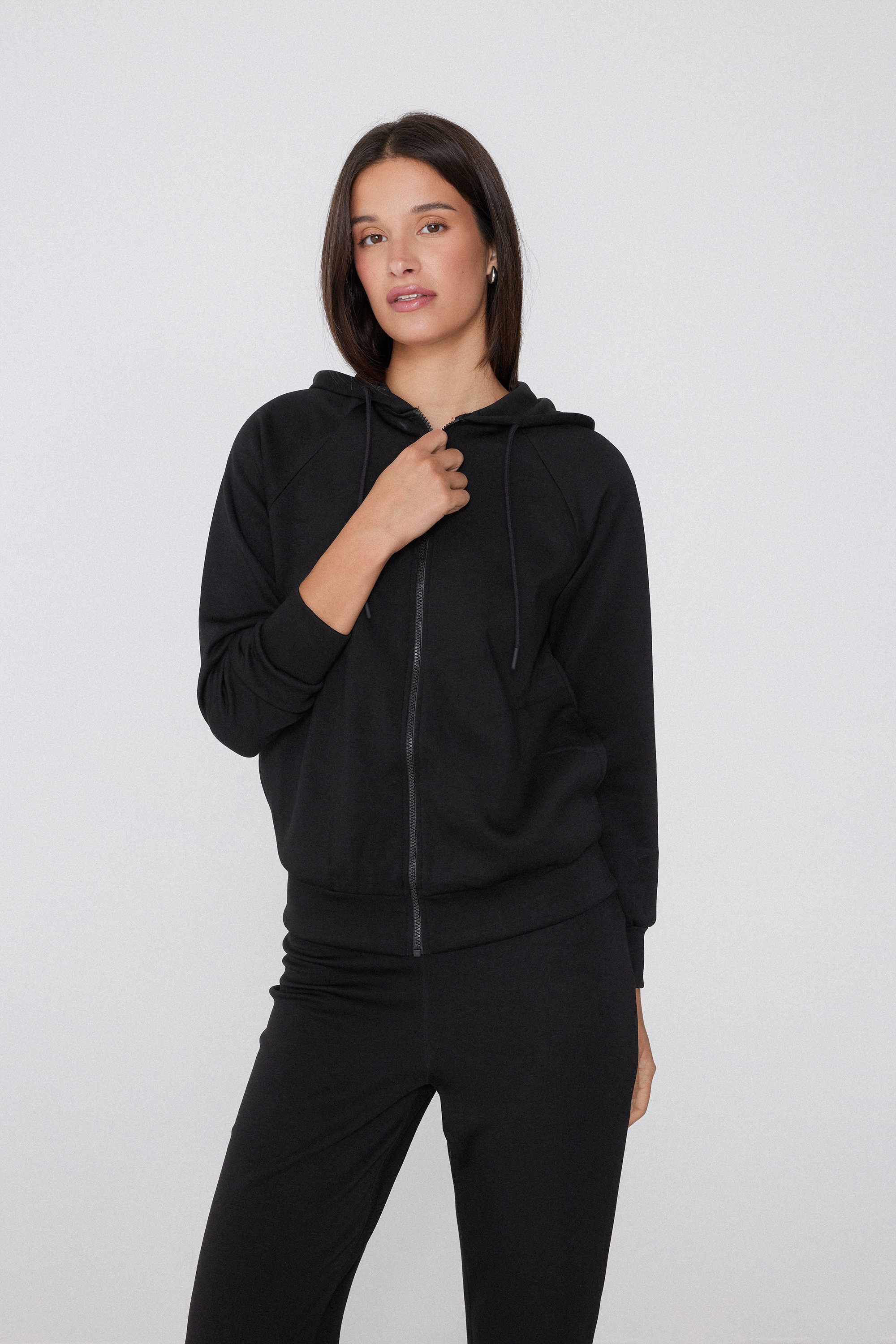 Soft Touch Zip-Up Hoodie
