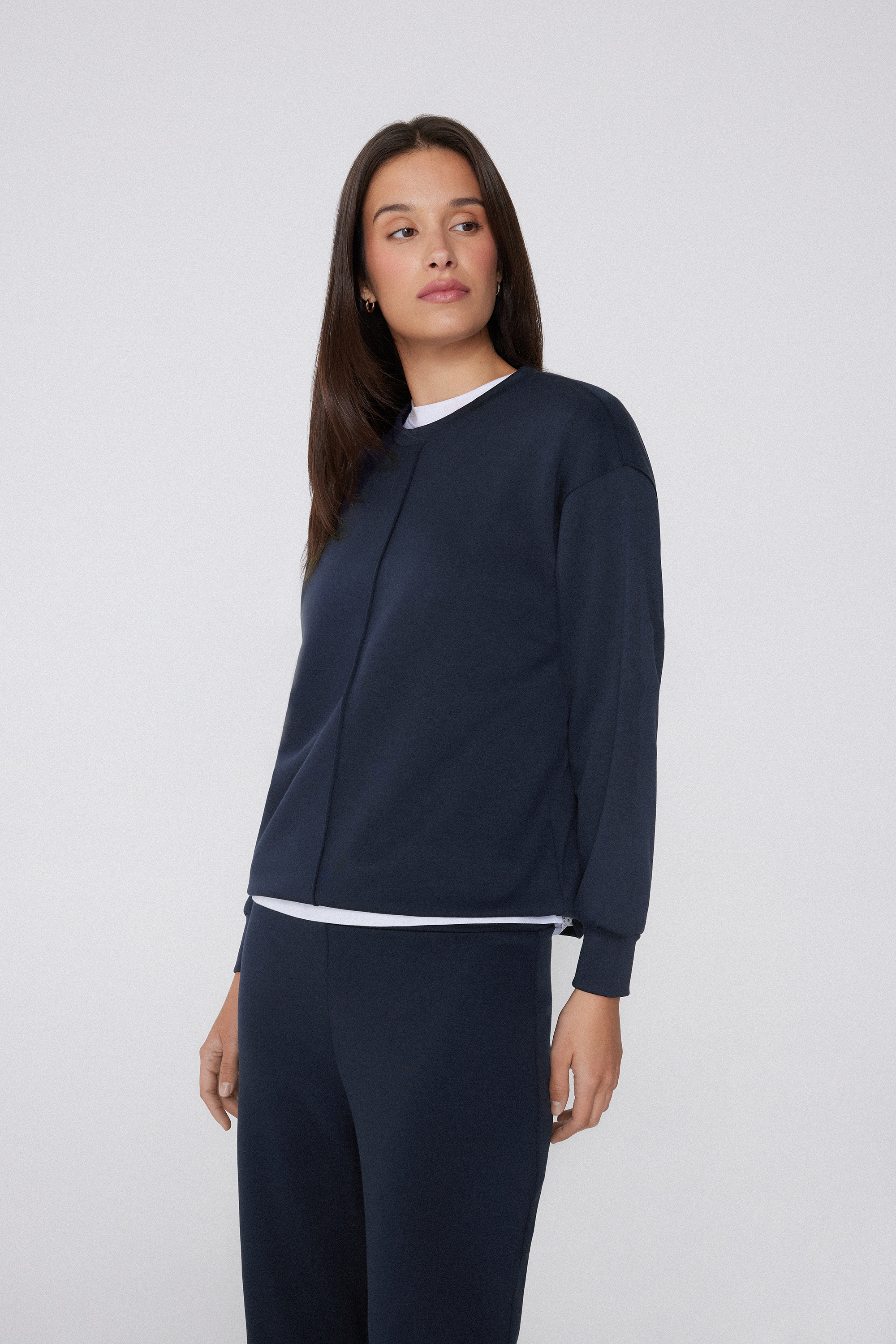 Sweat Manches Longues Ras-du-cou Soft Touch